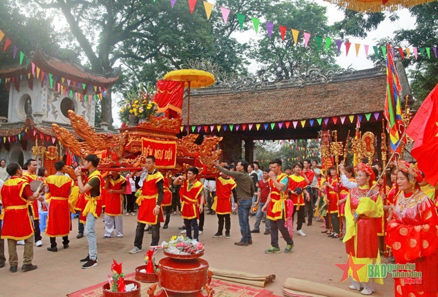 Lễ hội đền Và nổi tiếng xứ Đoài