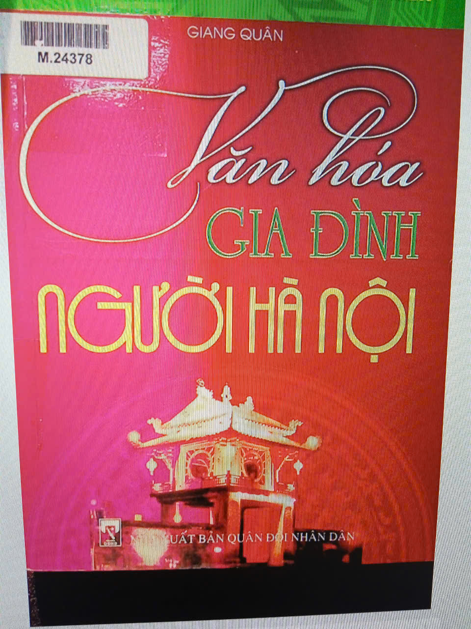 Văn hoá gia đình người Hà Nội