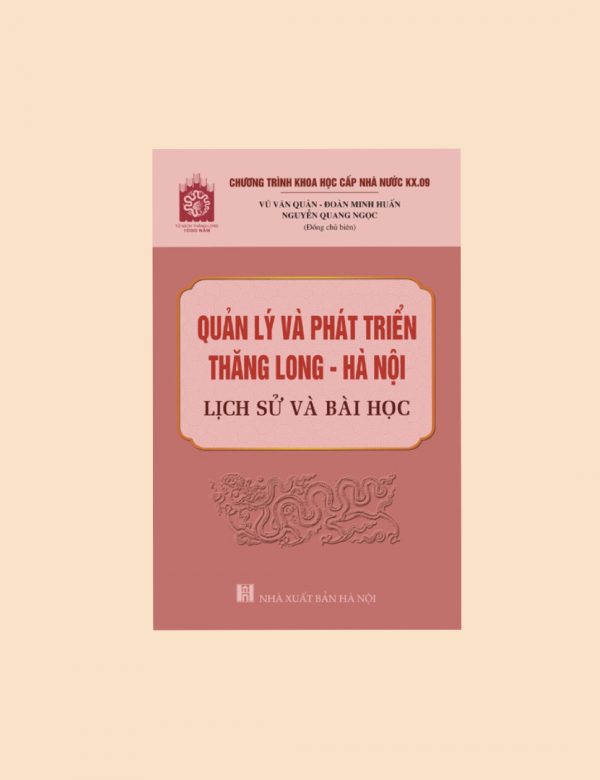 Quản lý và phát triển Thăng Long Hà Nội; Lịch sử và bài học
