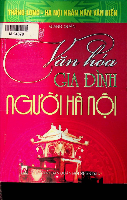Văn hoá gia đình người Hà Nội