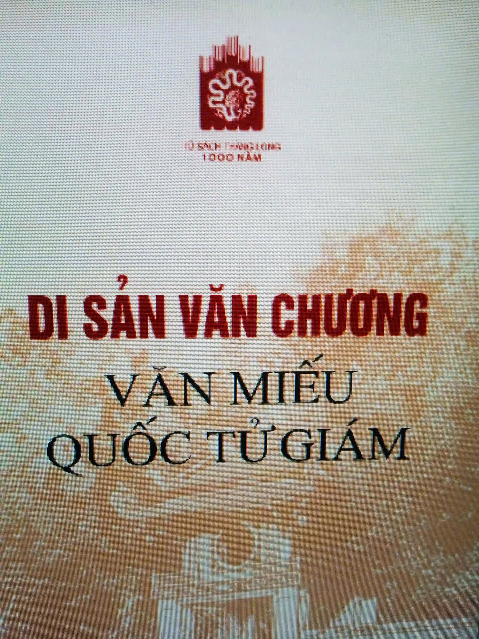 Di sản văn chương Văn Miếu Quốc Tử Giám