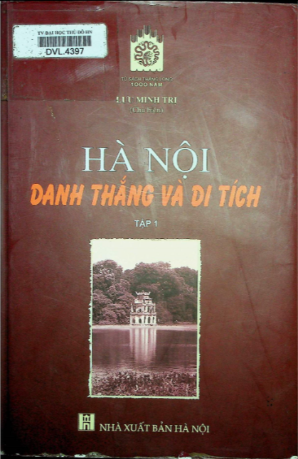 Hà Nội danh thắng và di tích tập 1