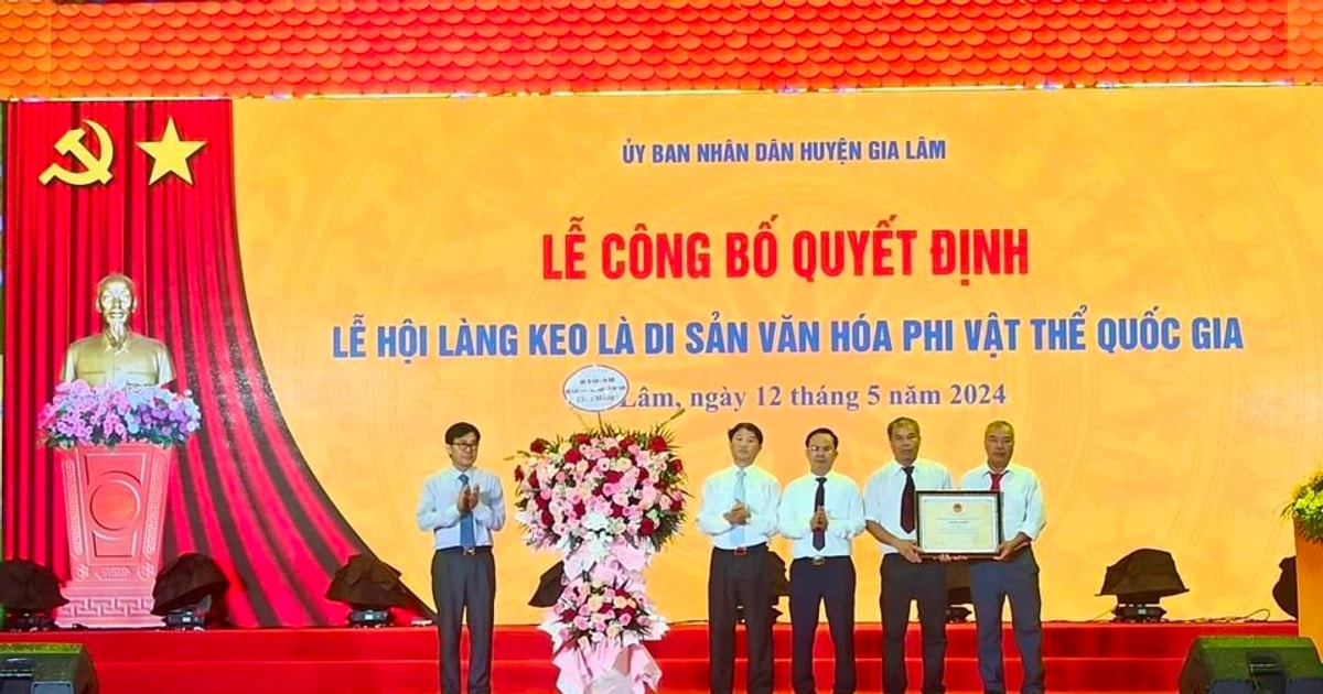 Đặc sắc lễ hội Làng Keo xã Kim Sơn, Gia Lâm, Hà Nội
