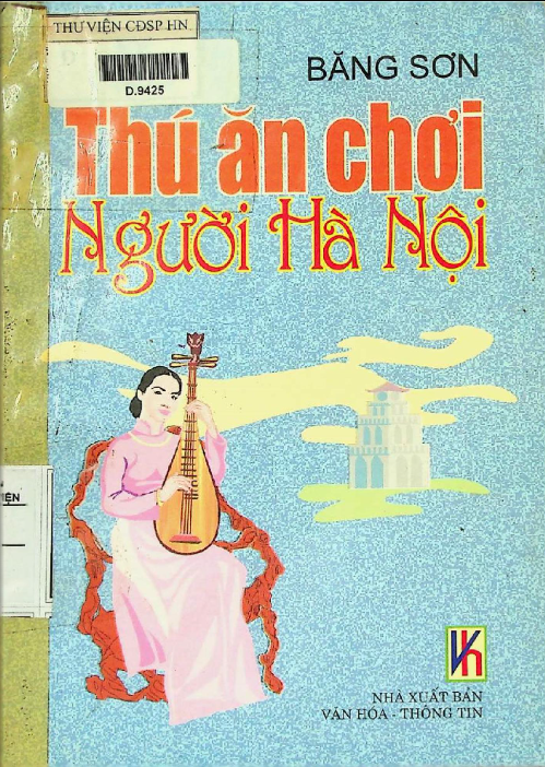 Thú ăn chơi của người Hà Nội