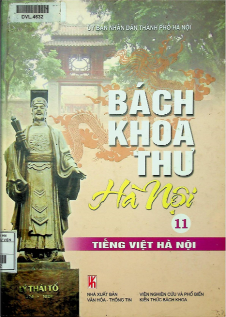 Bách khoa thư Hà Nội 11 tiếng việt và Hà Nội